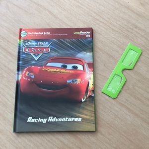 Leap Reader interactive Disney-Pixar Cars “racing adventures” with 3D glasses
